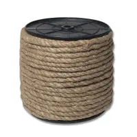 Веревка льняная Л кр.3-прядн.d. 14 мм на кат. 300 мм (80 м)