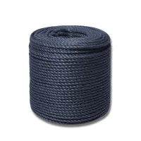 Канат джутовый ДТ тросовой свивки d. 12 мм синий
